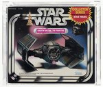 STAR WARS COLLECTOR SERIES (1983) - DARTH VADER TIE FIGHTER AFA 75 EX+/NM.