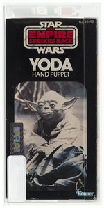 STAR WARS: THE EMPIRE STRIKES BACK (1980) - YODA HAND PUPPET AFA 80 NM.