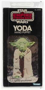 STAR WARS: THE EMPIRE STRIKES BACK (1980) - YODA HAND PUPPET AFA 80 NM.