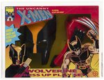 TOY BIZ X-MEN (1991) - WOLVERINE DRESS UP PLAY SET (ORANGE & RED) AFA 80+ NM (ONLY AFA GRADED EXAMPLE).