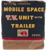 NOMURA BATTERY POWERED MOBILE SPACE T.V. UNIT W/TRAILER IN BOX.