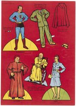 "SUPERMAN CUT-OUTS" RARE & HIGH GRADE 1940 BOOK (RED COVER).