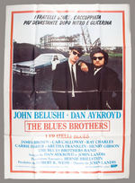 OVERSIZED "THE BLUES BROTHERS" ITALIAN MOVIE POSTER.