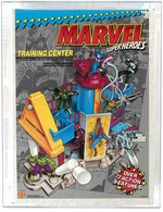 TOY BIZ MARVEL SUPER HEROES (1990) - TRAINING CENTER SERIES 1 PLAYSET AFA 80 Q-NM.