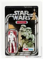 PALITOY STAR WARS (1978) - STORMTROOPER 12 BACK-C AFA 80 NM.