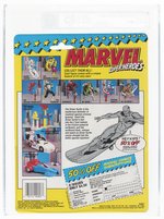 TOY BIZ MARVEL SUPER HEROES (1990) - SILVER SURFER SERIES 1 AFA 85 NM+ (HIGHEST GRADED EXAMPLE).