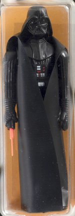 PALITOY STAR WARS (1978) - DARTH VADER 12 BACK-B AFA 75 EX+/NM.