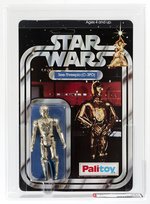 PALITOY STAR WARS (1978) - SEE-THREEPIO (C-3PO) 12 BACK-A AFA 75+ EX+/NM.