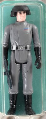 PALITOY STAR WARS (1978) - DEATH SQUAD COMMANDER 12 BACK-B AFA 75 EX+/NM.