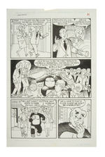 "ARCHIE" ORIGINAL COMIC BOOK ART BY STAN GOLDBERG.