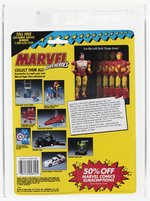 TOY BIZ MARVEL SUPER HEROES (1991) - IRON MAN SERIES 2 AFA 85 NM+ (HIGHEST GRADED EXAMPLE).