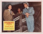 "5 SUPERMAN FEATURES" PRESSBOOK & LOBBY CARD PAIR.