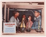 "SUPERMAN IN EXILE" LOBBY CARD LOT.