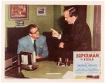 "SUPERMAN IN EXILE" LOBBY CARD LOT.