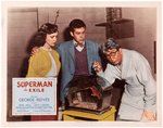 "SUPERMAN IN EXILE" LOBBY CARD LOT.