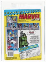 TOY BIZ MARVEL SUPER HEROES (1990) - DR. DOOM SERIES 1 AFA 85 NM+ (SINGLE HIGHEST GRADED EXAMPLE).