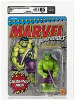 TOY BIZ MARVEL SUPER HEROES (1990) - THE INCREDIBLE HULK SERIES 1 AFA 85 NM+ (HIGHEST GRADED EXAMPLE).