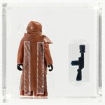 STAR WARS (1977) - LOOSE ACTION FIGURE/HK JAWA (VINYL CAPE) AFA 85 NM+.