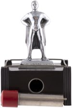 RARE "SUPERMAN SILENT FLAME TABLE LIGHTER BY DUNHILL" (EXTREMELY RARE FORCE CEREAL VARIETY).