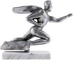 SUPERMAN c. 1946 HOOD ORNAMENT (LARGE SIZE VARIETY).