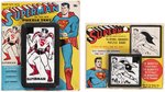 "SUPERMAN" CARDED ROALEX SLIDING TILE PUZZLE PAIR.