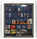 MECCANO STAR WARS (1978) - LUKE SKYWALKER 20 BACK (FRENCH SQUARE CARDBACK) AFA 80 Y-NM. (ONLY GRADED EXAMPLE)