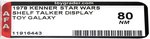 STAR WARS TOY GALAXY FIRST VERSION (1977) SHELF TALKER AFA 80 NM.