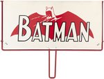 "SUPERMAN/BATMAN" DC COMICS COMIC BOOK DISPLAY RACK SIGN.