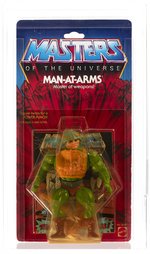 MASTERS OF THE UNIVERSE (1983) - MAN-AT-ARMS SERIES 1/12 BACK AFA 80 Y-NM (DARK BLUE BELT).