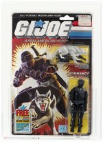 G.I. JOE (1986) - SNAKE EYES (V2) WITH TIMBER SERIES 4/36 BACK AFA 80 NM.