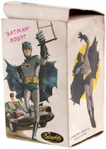 BATMAN ROBOT WALKING WIND-UP BY FAIRYLITE UK IN BOX.