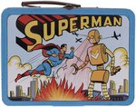 "SUPERMAN" ADCO 1954 CLASSIC METAL LUNCHBOX.