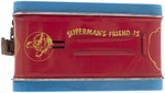 "SUPERMAN" ADCO 1954 CLASSIC METAL LUNCHBOX.