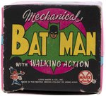 MECHANICAL BATMAN WALKING ACTION WIND-UP BY MARX IN BOX.