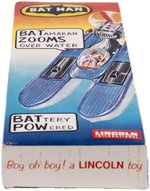 BATMAN BATAMARAN BOXED BATTERY-OPERATED ENGLISH BOAT.