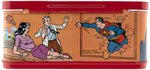 "SUPERMAN" KING-SEELEY 1967 METAL LUNCHBOX & THERMOS.