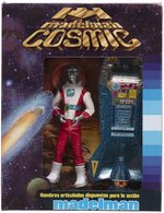 SPANISH MADELMAN COSMIC SPACE PATROL FIGURE IN BOX.