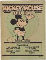 "MICKEY MOUSE BOOK," THE FIRST LICENSED DISNEY PUBLICATION.