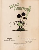 "MICKEY MOUSE BOOK," THE FIRST LICENSED DISNEY PUBLICATION.