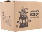 FORBIDDEN PLANET-INSPIRED "MECHANIZED ROBOT" THE TIN AGE COLLECTION CASE OF SIX BOXED TOYS.