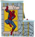 SPIDER-MAN & CAPTAIN AMERICA "SUPER HERO SAVER" BOXED MECHANICAL BANK.