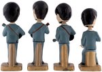 "THE BOBB'N HEAD BEATLES" BOBBING HEAD SET.