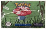 1999 POKÉMON JUNGLE UNLIMITED SET FACTORY-SEALED BOOSTER DISPLAY BOX.