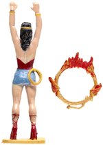 IDEAL JUSTICE LEAGUE OF AMERICA WONDER WOMAN FIGURE W/RARE RING OF FIRE.