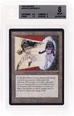 MAGIC: THE GATHERING (1994) - MIRROR UNIVERSE LEGENDS RARE R1 BECKETT 8 NM/MINT.