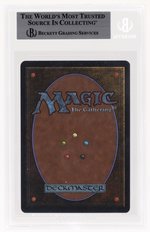 MAGIC: THE GATHERING (1994) - BAYOU REVISED EDITION RARE R L BECKETT 8.5 NM/MINT+.