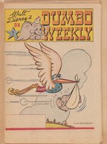 "DUMBO D-X" 1942 GASOLINE PROMOTION COVER WITH FULL SET OF 16 WEEKLY ISSUES.