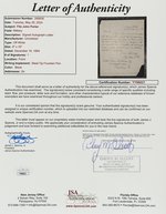 FITZ JOHN PORTER CIVIL WAR COLONEL SIGNED LETTER.