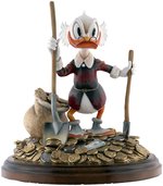 CARL BARKS UNCLE SCROOGE "PICK AND SHOVEL LABORER" LIMITED EDITION A/P FIGURINE SIGNED BY BARKS.