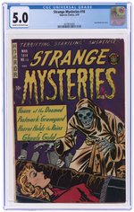 STRANGE MYSTERIES #16 MARCH 1954 CGC 5.0 VG/FINE.